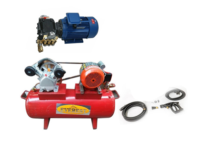 1 HP Air Compressor With Spares