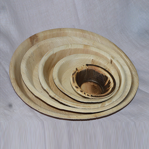Areca round plate